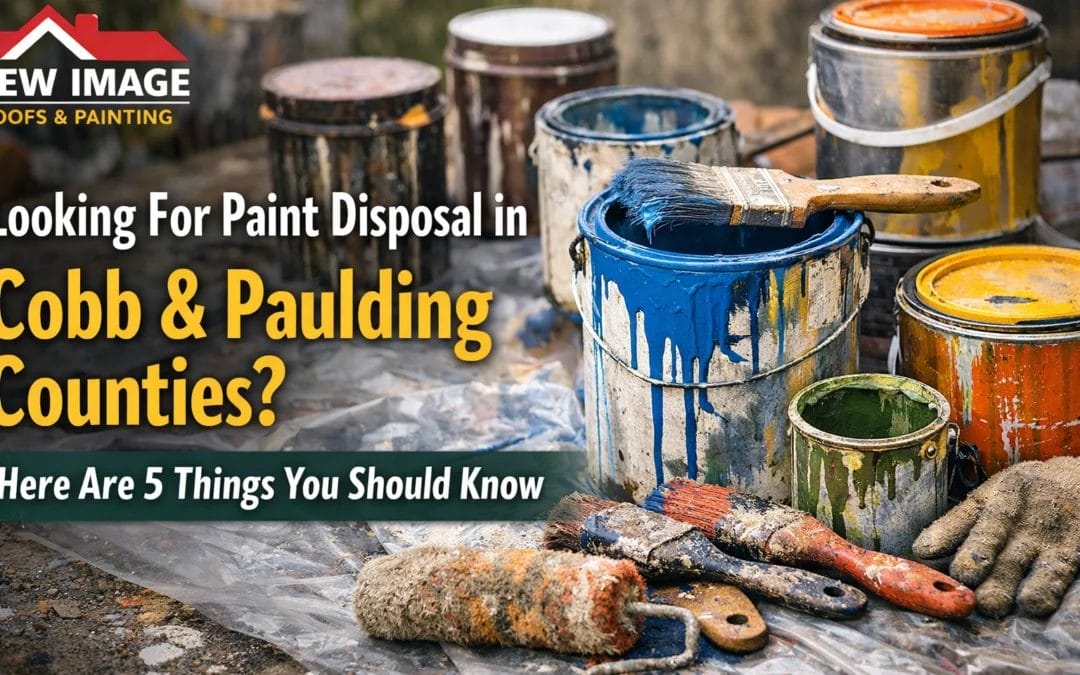 Looking For Paint Disposal in Cobb & Paulding Counties? Here Are 3 Things You Should Know